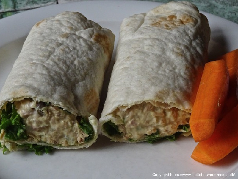 Tortilla wrap med tun