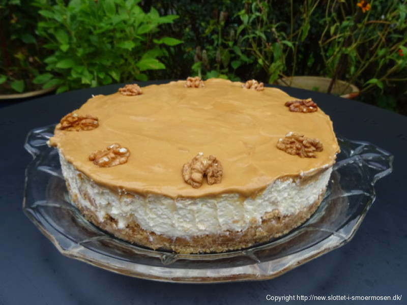 Cheesecake med saltkaramel