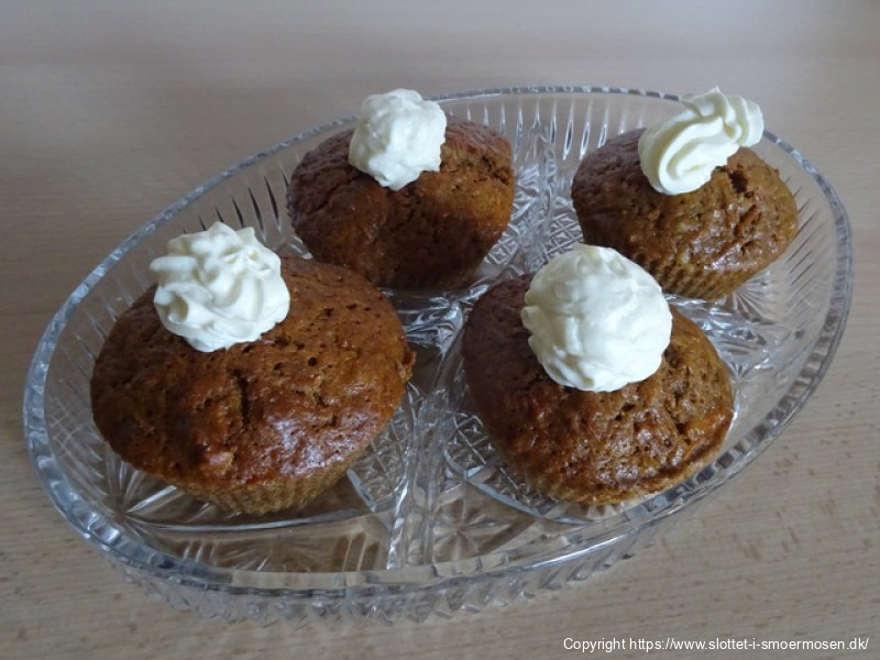 Gulerodsmuffins