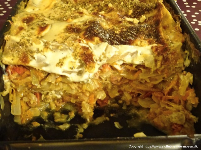 Grøntsags Lasagne