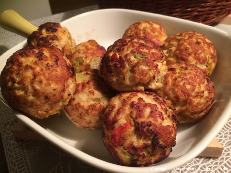 Frikadeller af kalkun med chili