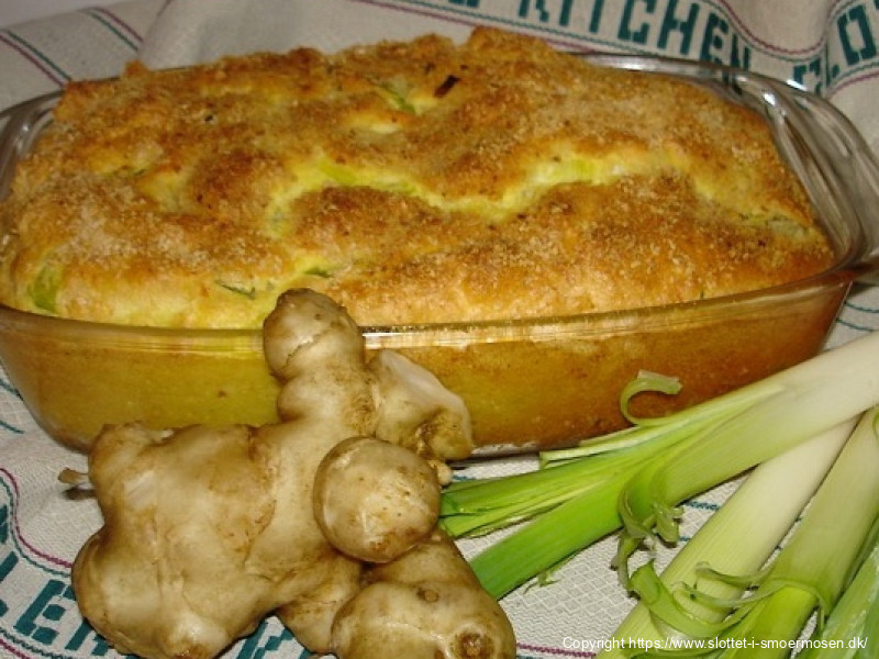 Jordskokke gratin
