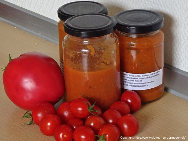 Tomatketchup Rød