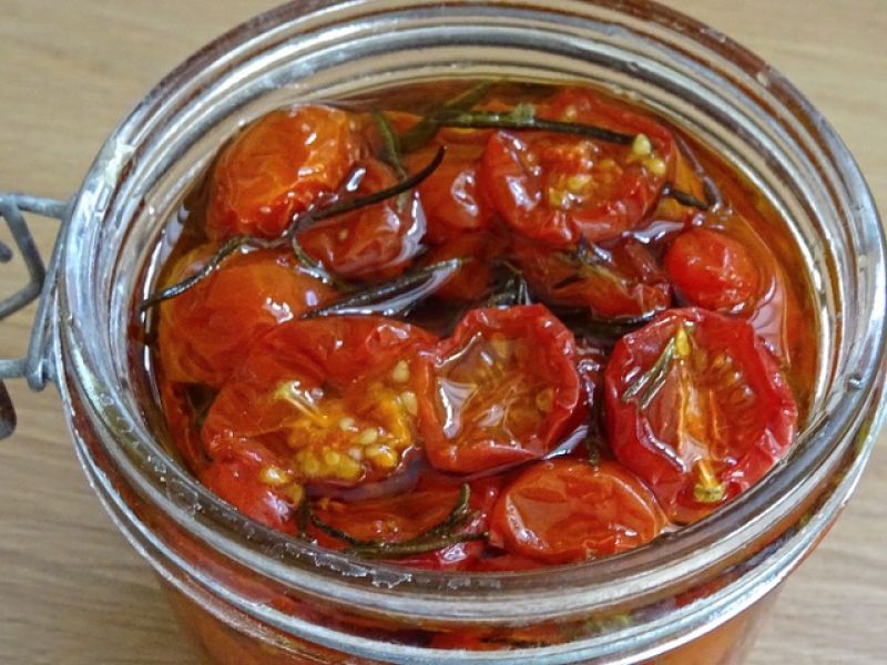 Tomater langtidsbagte