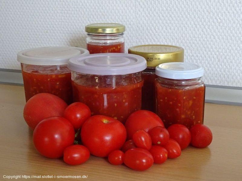 Opskrift Tomat Marmelade rød
