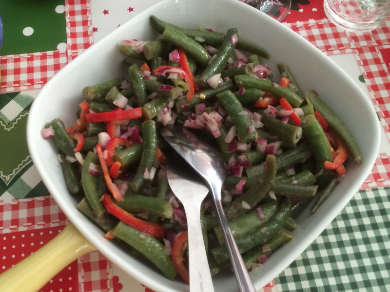 Marineret Bønnesalat med chili