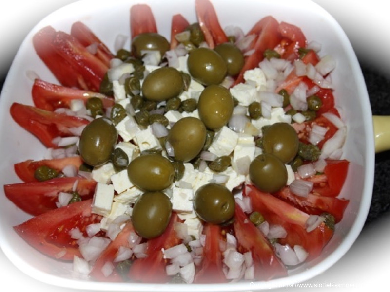 Tomatsalat med fårefeta